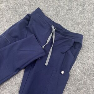 FIGS Zamora Jogger Scrub Pants XS Navy Blue TW2000R Technical Women's